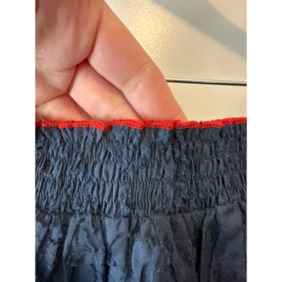 Anthropologie NWT Off the Shoulder Floral Blouse Size Small Embroidered Boho Top - Picture 8 of 10